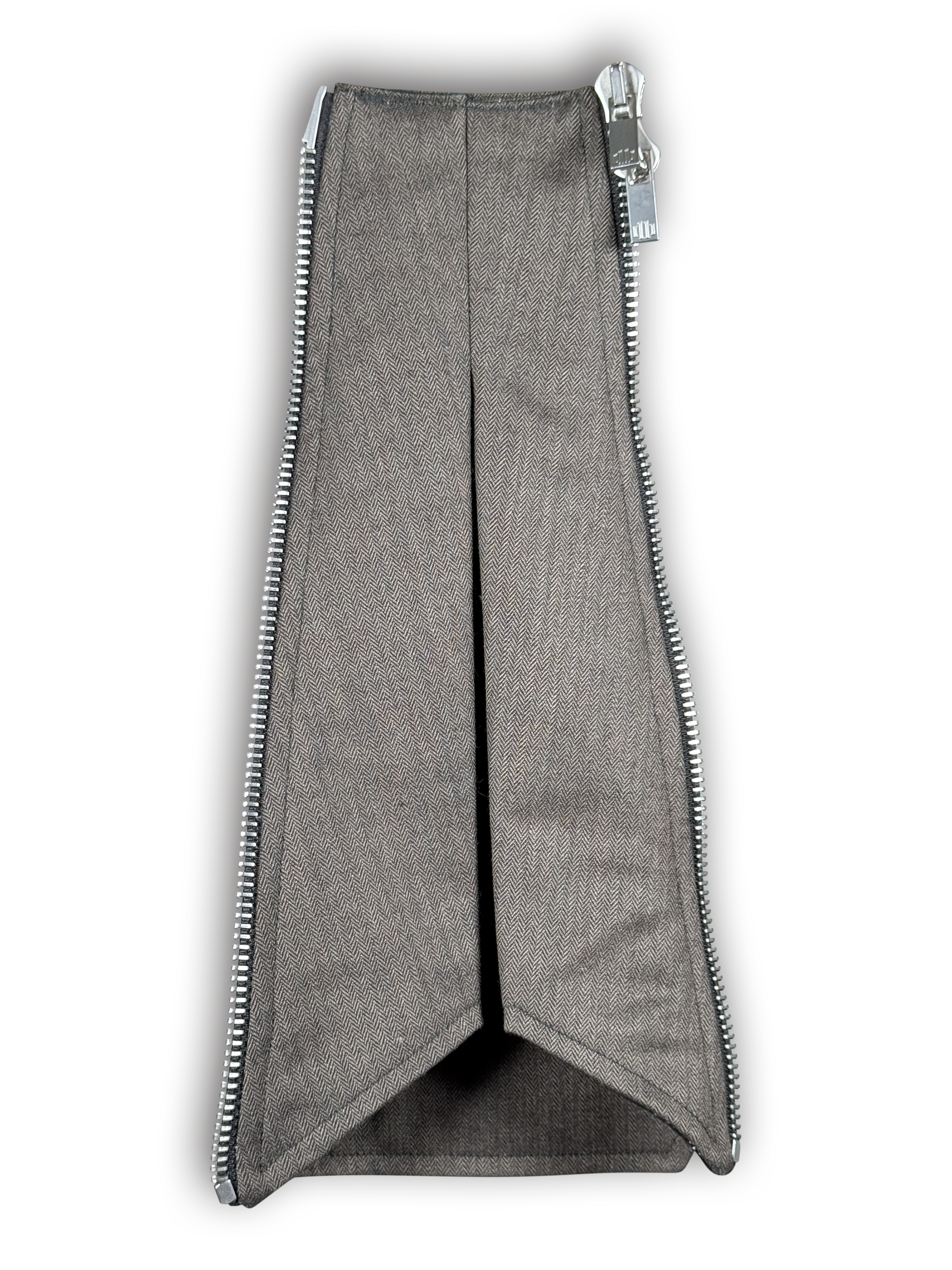 Mono Box Pleat Wool